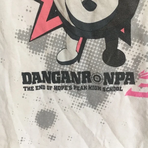 Dangan Ronpa White T Shirt - Size Small - Picture 4 of 11
